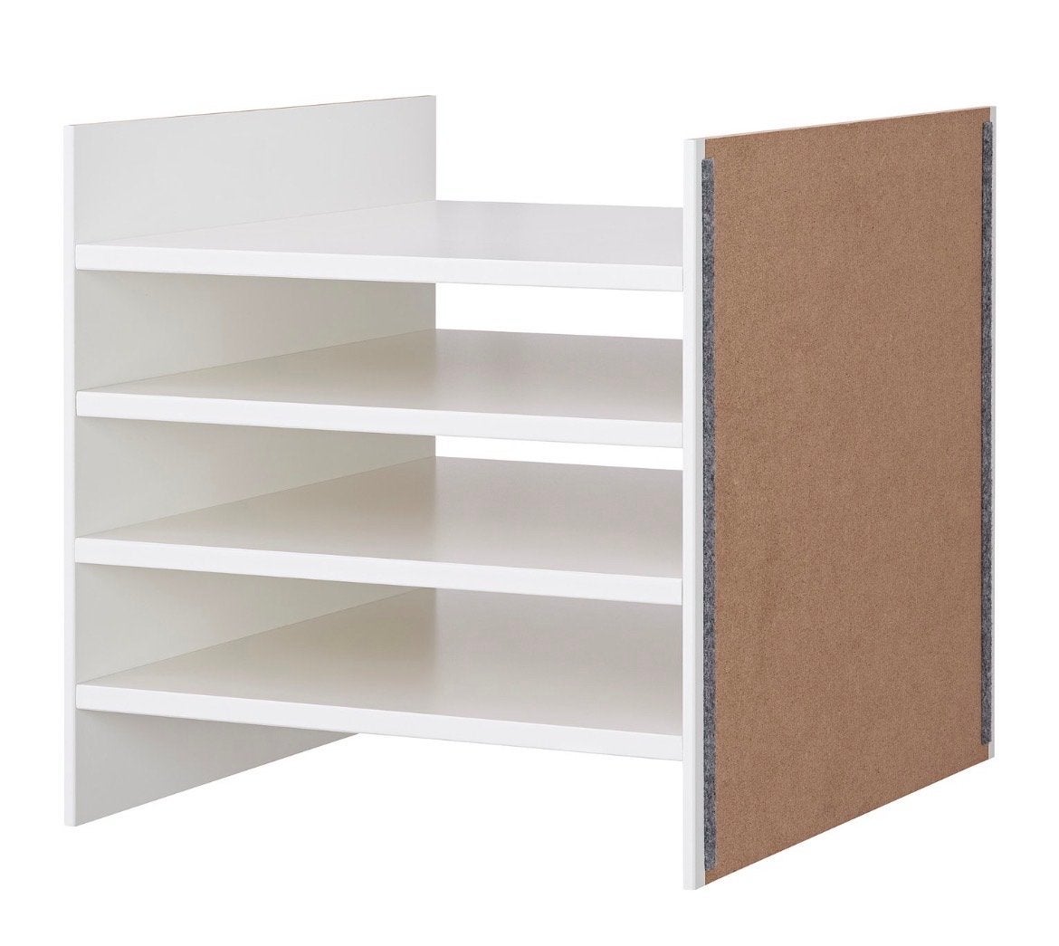 3 stuks Ikea Kallax inzetstukken met 4 planken, Gebruikt, Minder dan 100 cm, 25 tot 50 cm, 50 tot 100 cm