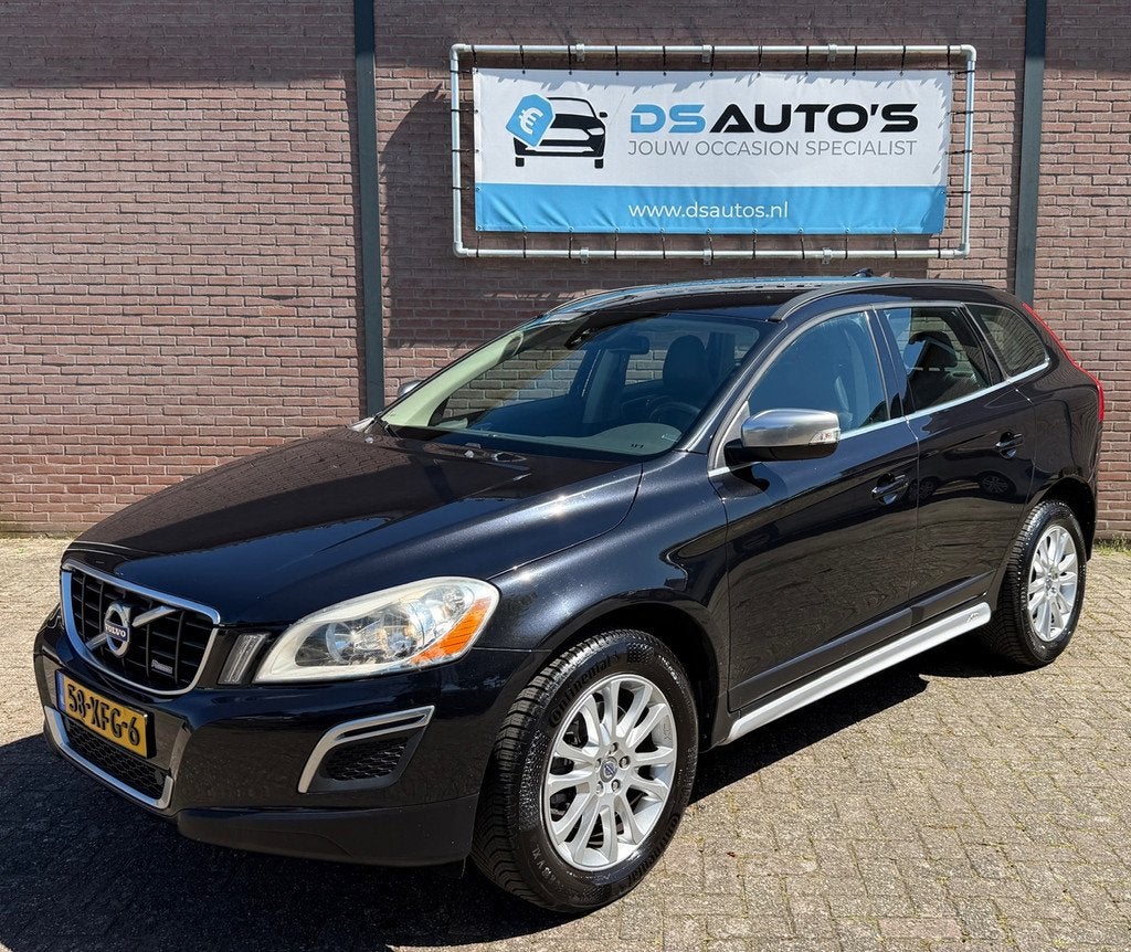 Volvo XC60 2.0 T5 R-Design, Auto's, Volvo, Euro 5, Zwart, 4 cilinders, Zwart