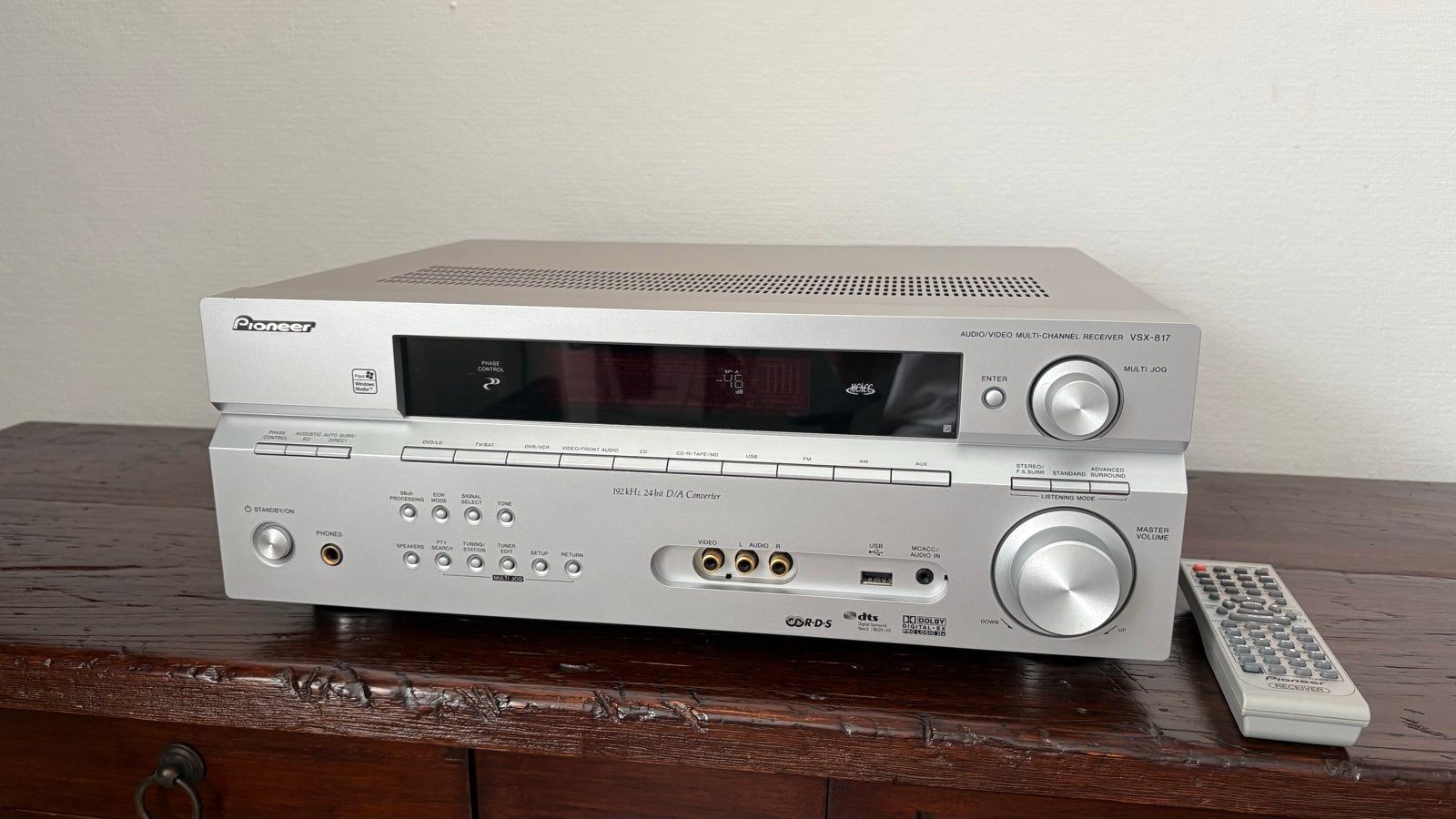 Pioneer VSX-817 Audio/Video Multi-Channel Receiver, Ophalen, Gebruikt, Pioneer, 120 watt of meer