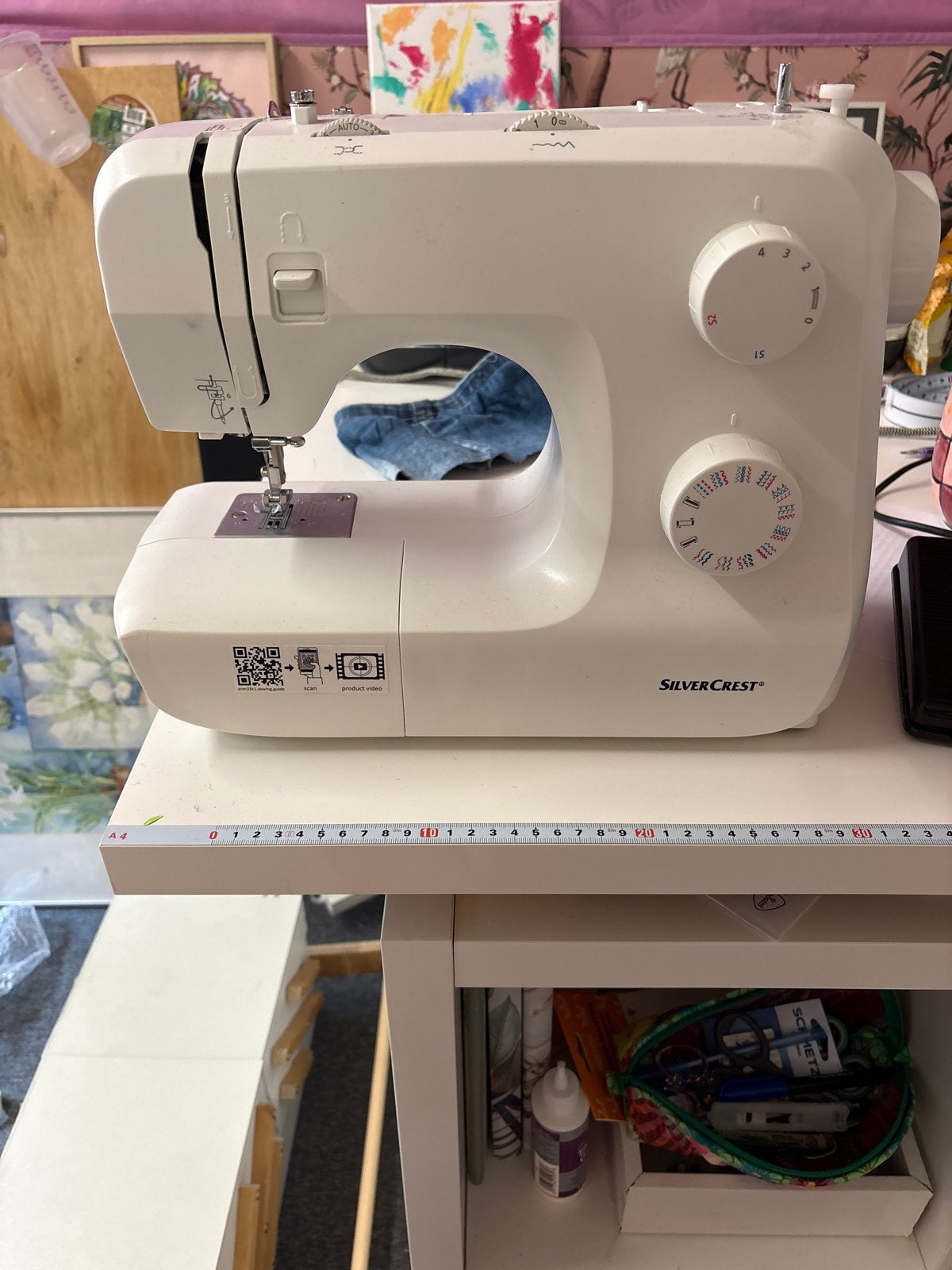 SilverCrest Naaimachine - Zo goed als nieuw, Verzenden, Zo goed als nieuw, Naaimachine, Overige merken