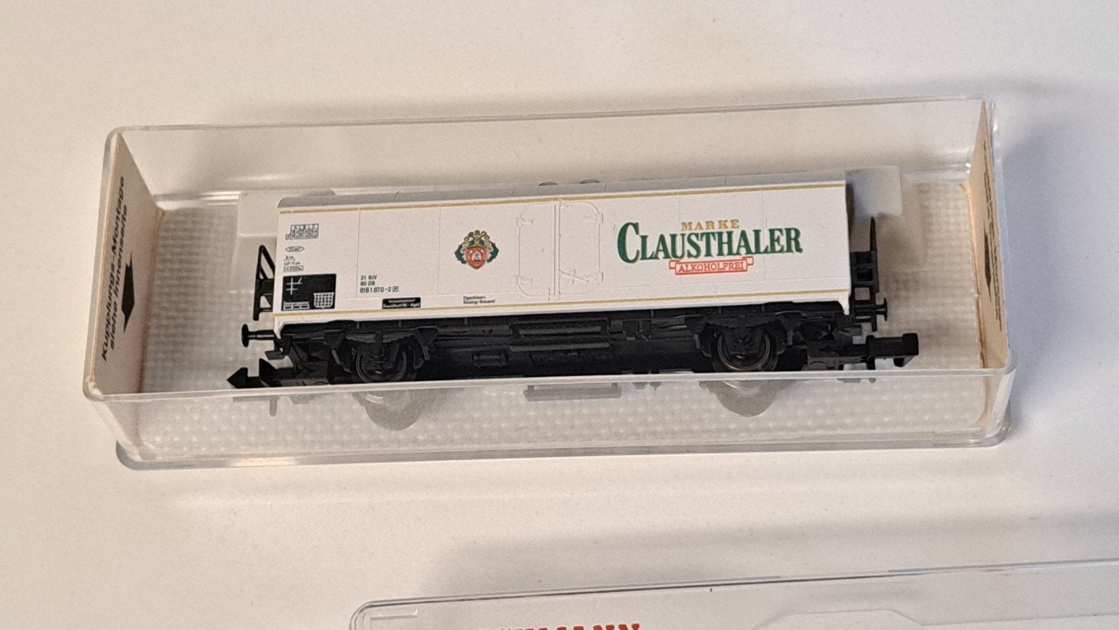 Fleischmann koelwagon Clausthaler, art. 8327 K, Gelijkstroom, Fleischmann, Wagon, Ophalen of Verzenden