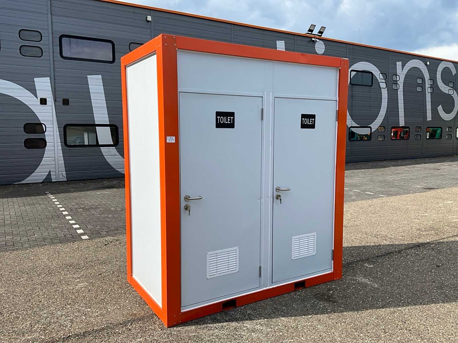 Ongebruikt Dubbele Toiletunit