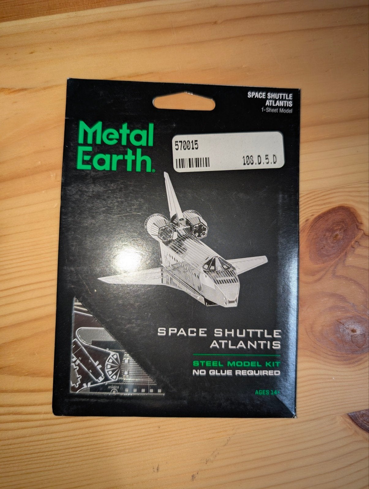 Metal Earth Space Shuttle Atlantis Bouwkit, Overige merken, Nieuw, Ophalen of Verzenden, Groter dan 1:32