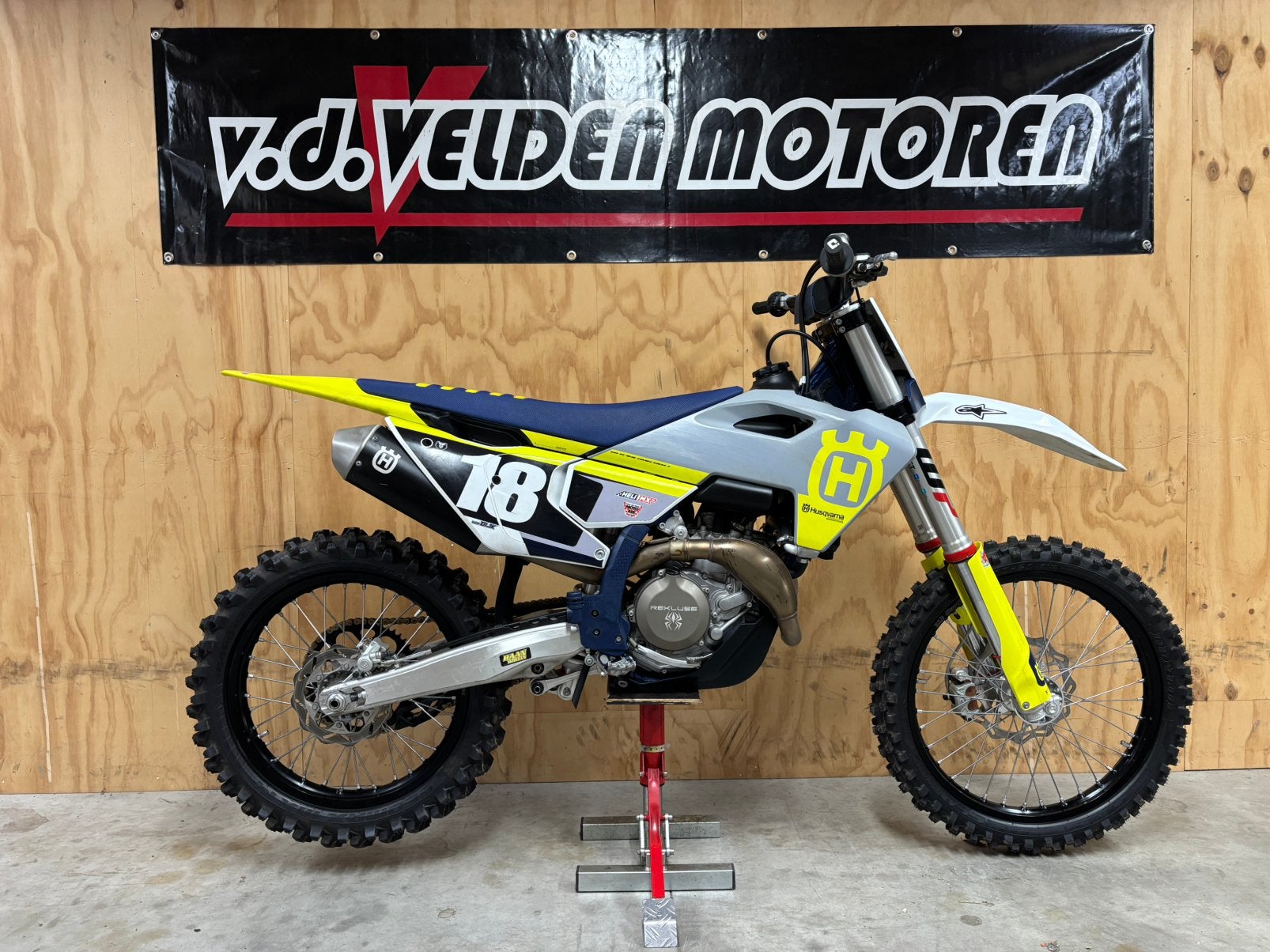 Husqvarna fc450 2023 28u !, Motoren, Bedrijf, Hqv, Husqvarna, Crossmotor