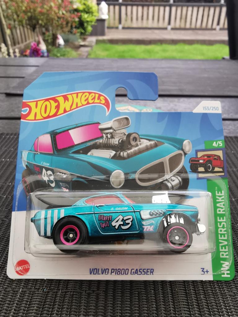 HotWheels Volvo P1800 Gasser Super Treasure Hunt, Ophalen of Verzenden, Nieuw, Auto