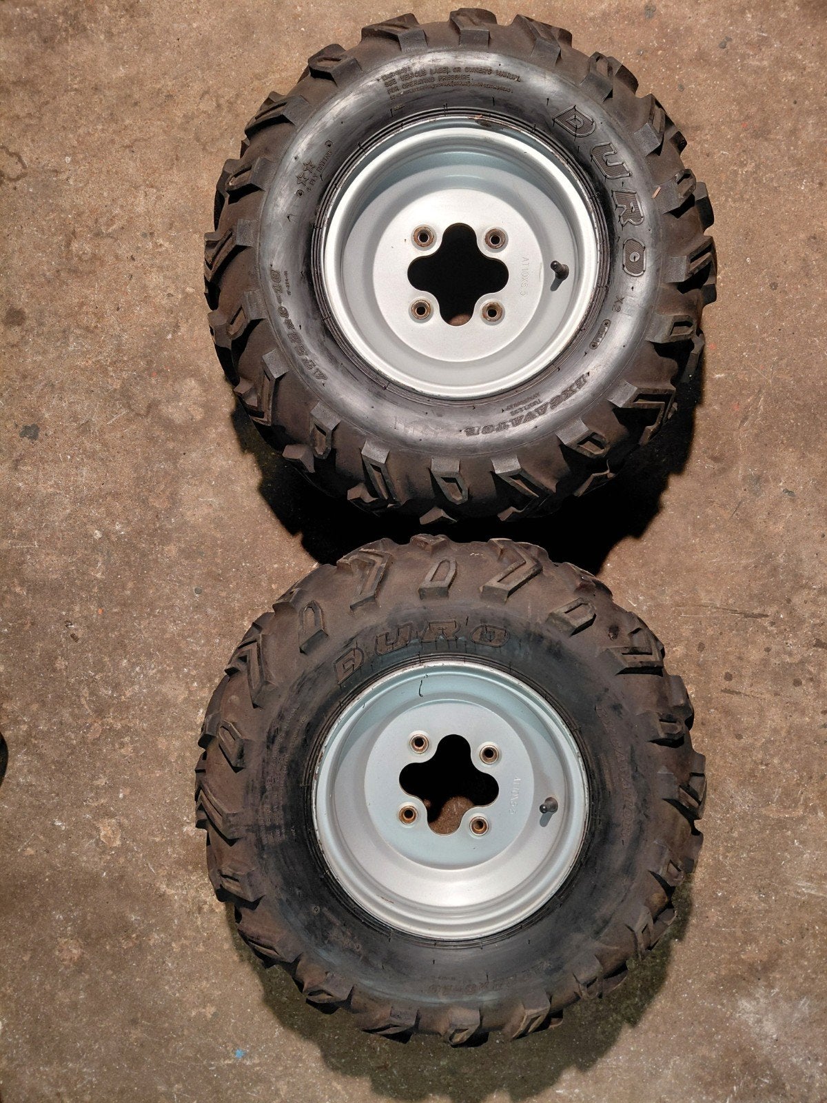 quad banden set, Ophalen of Verzenden, Gebruikt