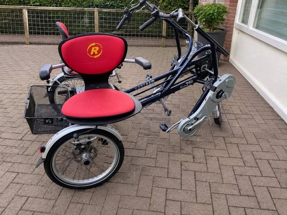 Electrische Duofiets Van raam Fun to Go met Accu 880wh, Ophalen of Verzenden, Gebruikt