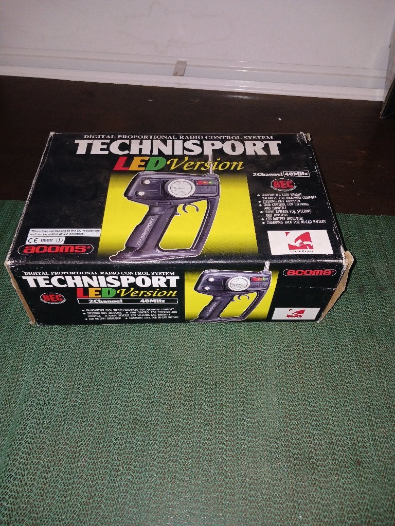 Acoms Technisport zender met ontvanger, Hobby en Vrije tijd, Ophalen of Verzenden, Gebruikt, Overige schalen, Onderdeel