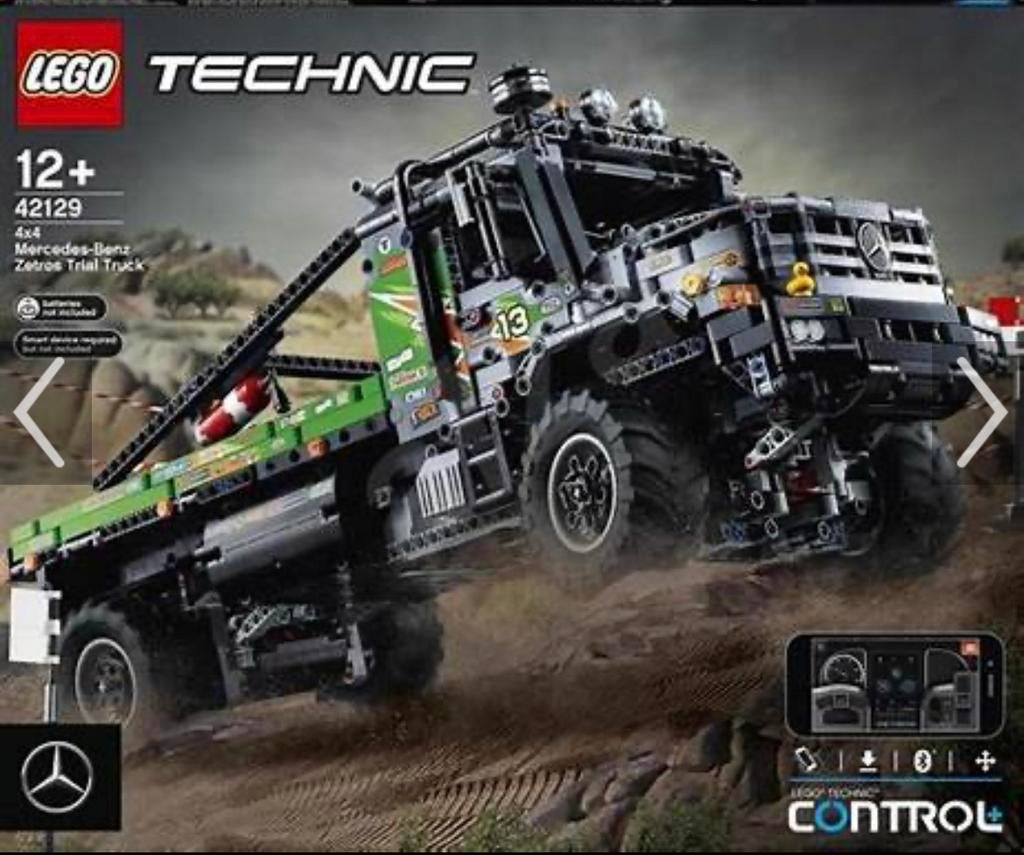Lego technic 42129 Mercedes 4x4 trial truck , afstandsbest., Ophalen of Verzenden, Zo goed als nieuw