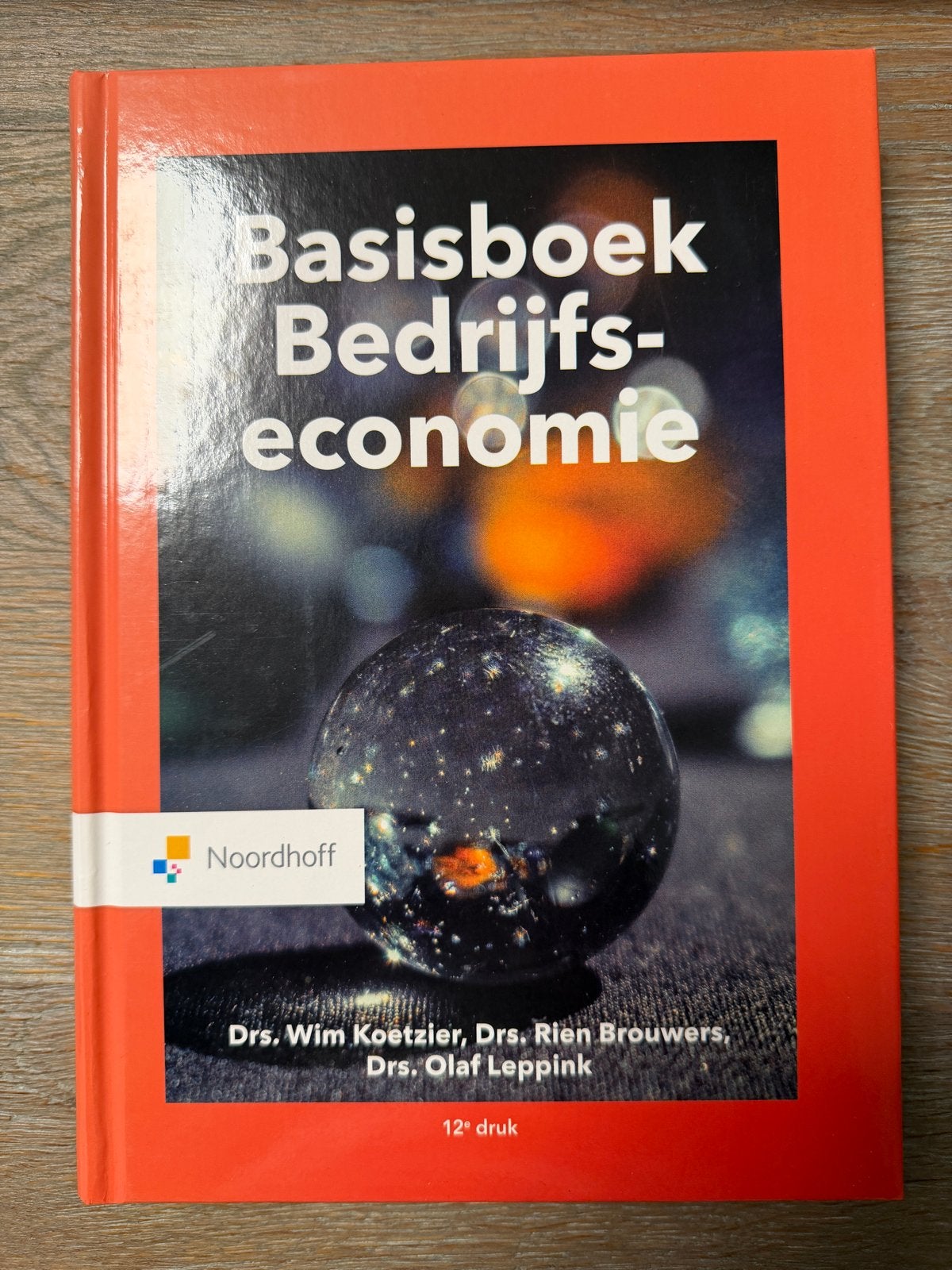 Basisboek Bedrijfseconomie - 12e druk, Boeken, Ophalen, Gamma, Nieuw, HBO