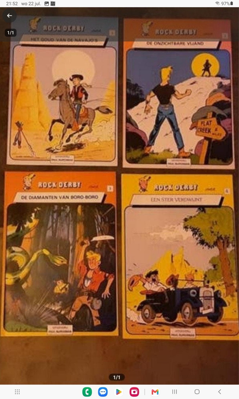 Rock Derby, Eén stripboek, Ophalen of Verzenden