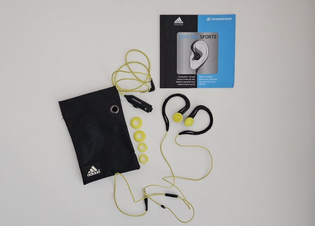Adidas Sennheiser OMX 680 Sports In-ear hoofdtelefoon, Overige merken, In-ear, Gebruikt, Bluetooth