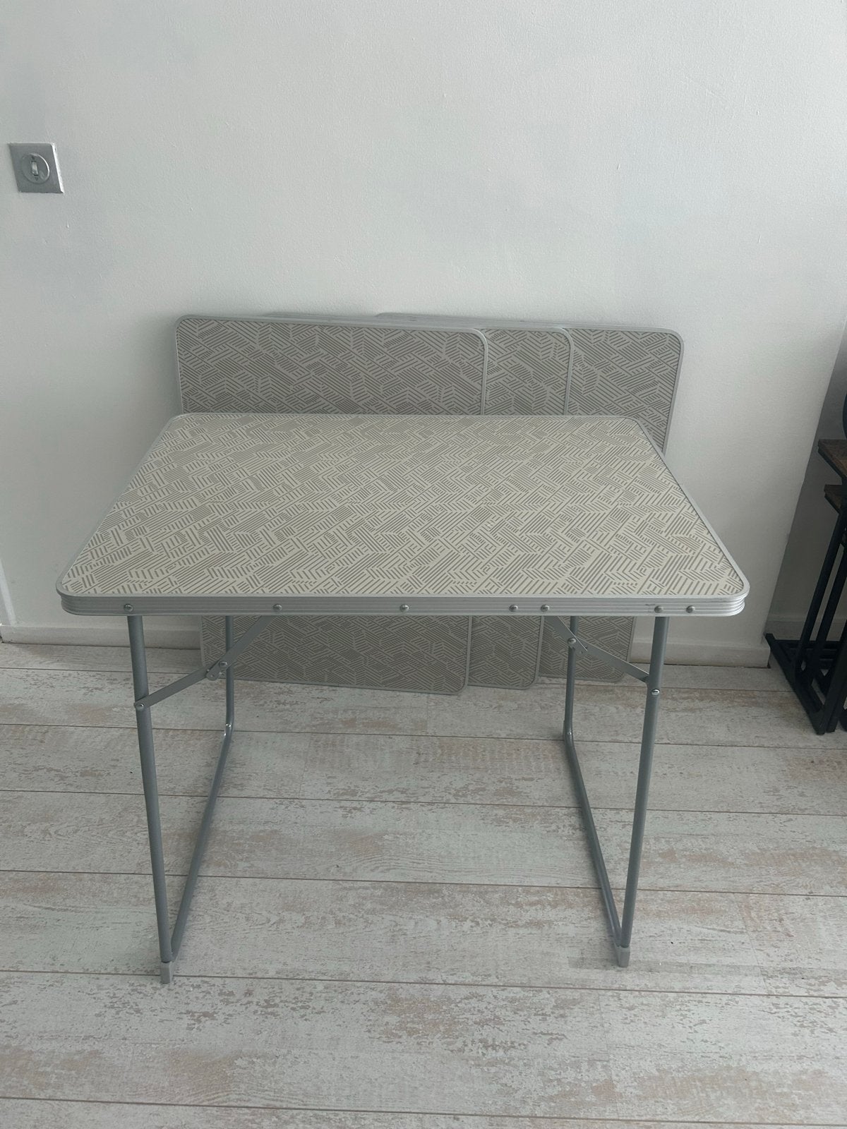 4x witte Klaptafel, Ophalen, Gebruikt, Rechthoekig, 50 tot 100 cm