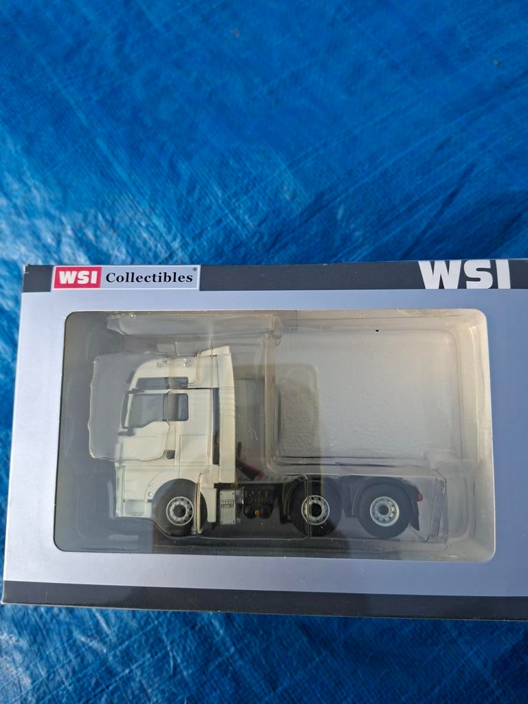 WSI MAN TGX XXL 6x2 Wit, Ophalen of Verzenden, Nieuw, Bus of Vrachtwagen, Wsi