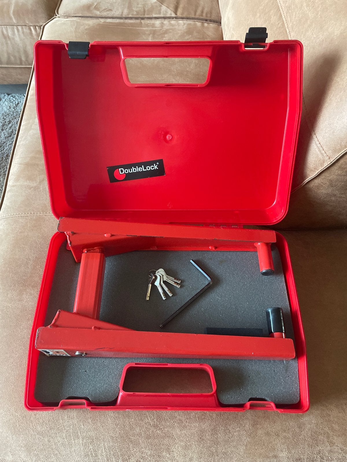 DoubleLock Disselslot voor caravan/aanhanger, Ophalen, Gebruikt