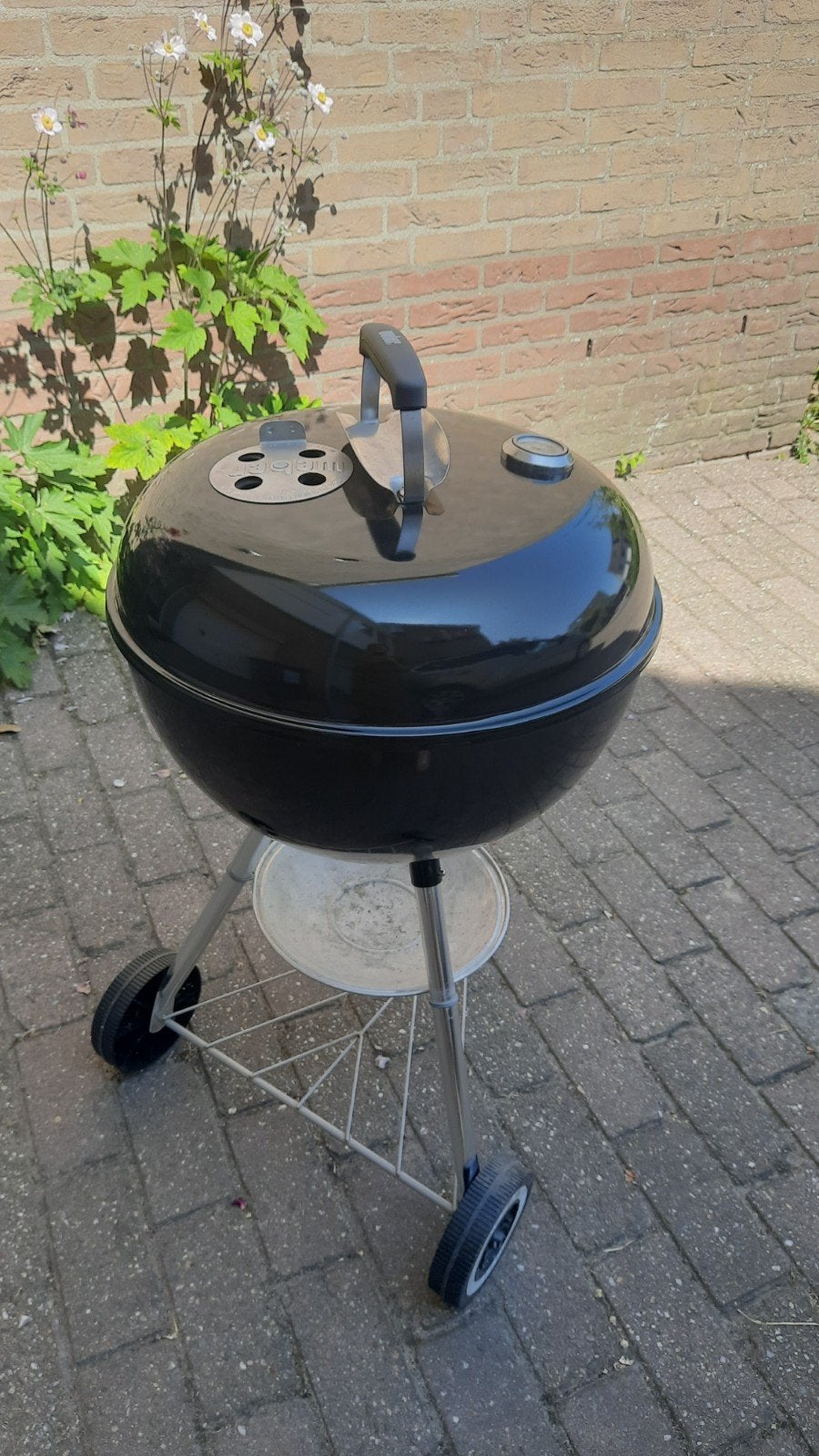 Houtskool barbecue van weber + beschermhoes, Tuin en Terras, Houtskoolbarbecues, Ophalen of Verzenden