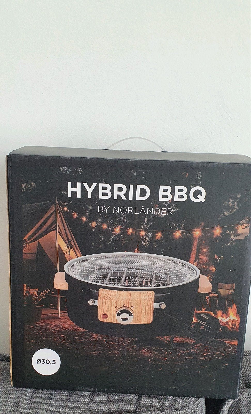 Nieuw electrische BBQ in de doos, Ophalen