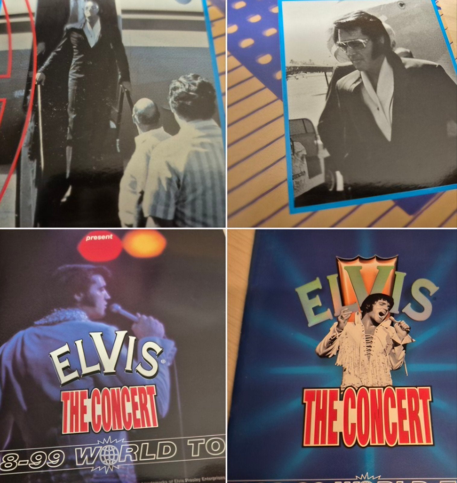origineel1998 1999 Elvis Presley Elvis the concert boek izgs, Ophalen of Verzenden, Zo goed als nieuw, Artiest