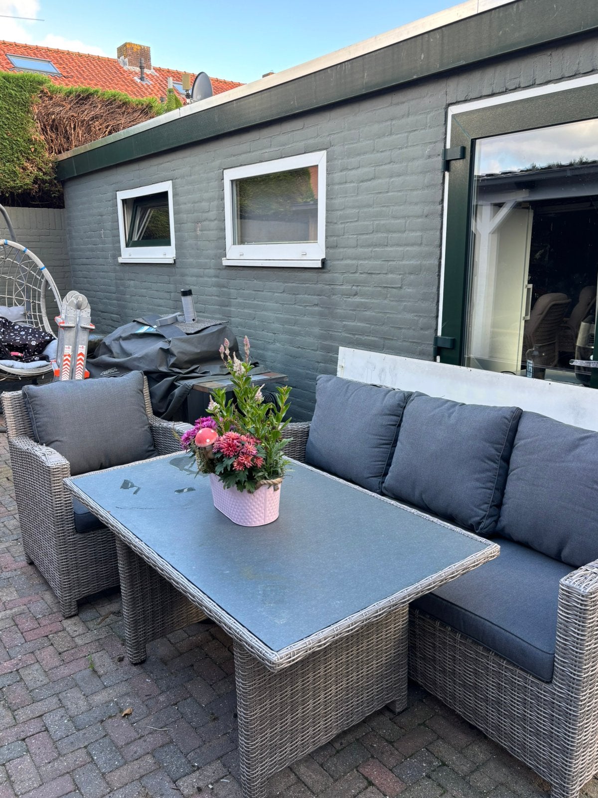Tuin set, Tuin en Terras, Ophalen of Verzenden, Zo goed als nieuw, Stoel