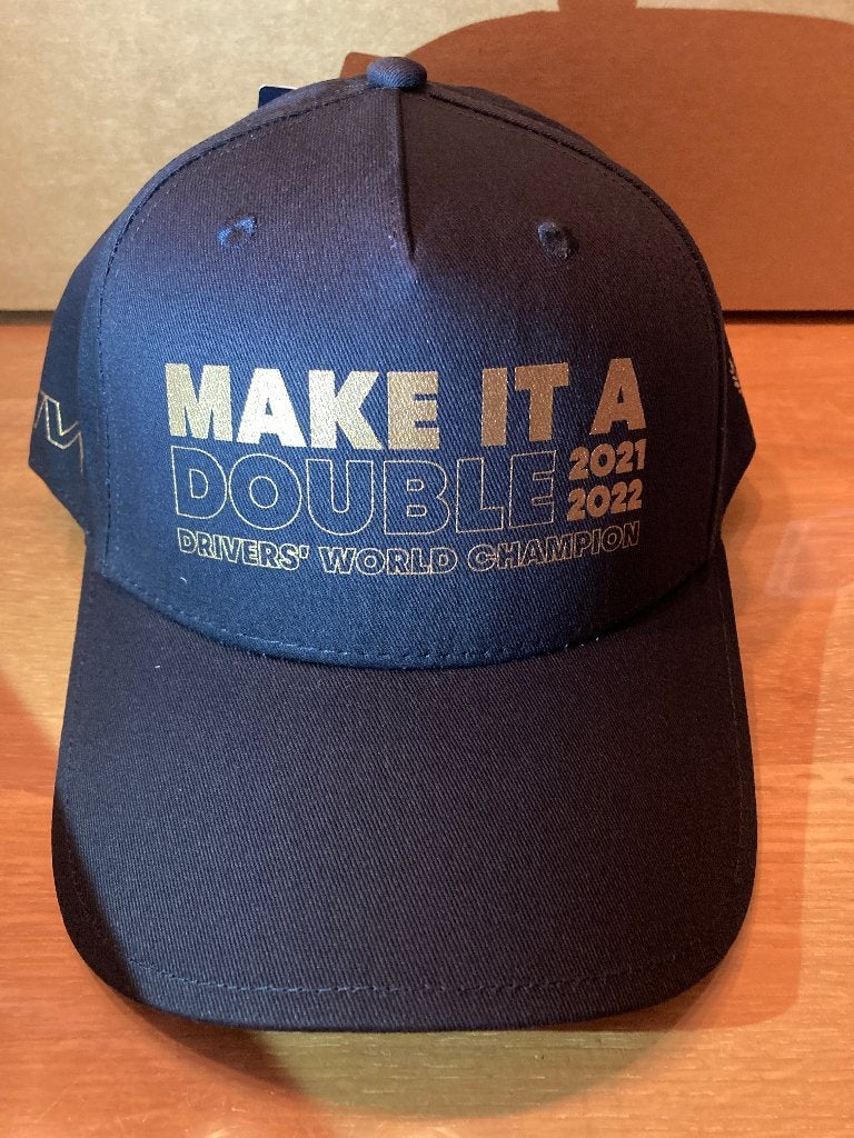 ✅ Max Verstappen Drivers World Champion cap 2022 pet, Ophalen of Verzenden, Nieuw, Formule 1