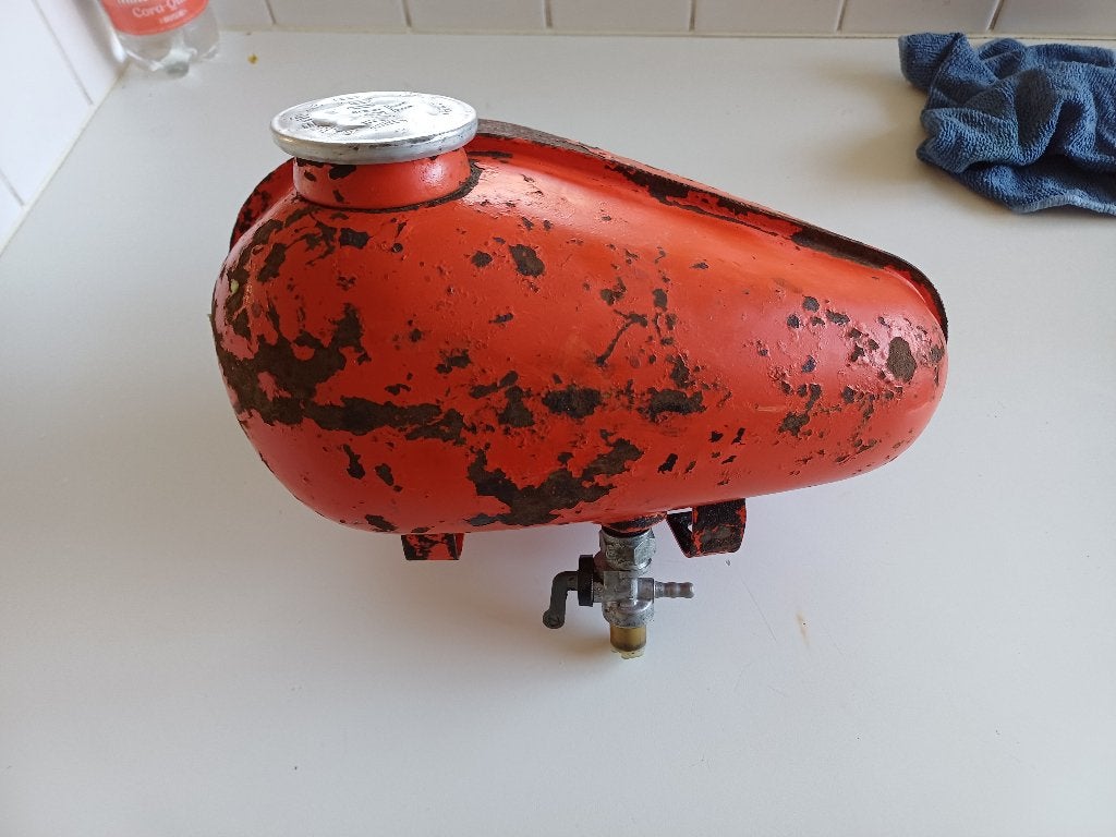 Hako boy tuinfrees machine benzine tank, Ophalen of Verzenden, Gebruikt, Overige soorten, Hako boy