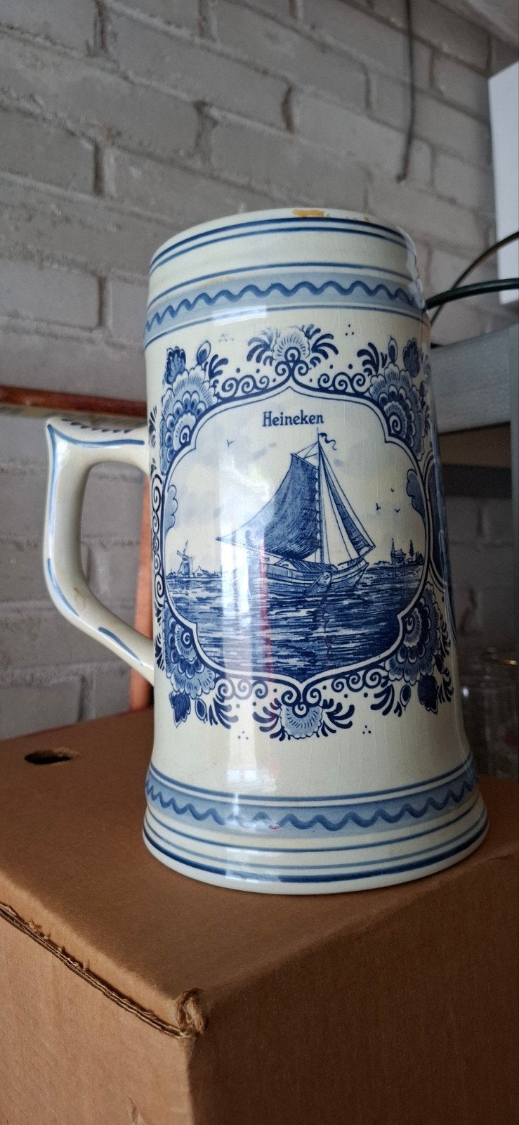 Bierpul Amstel en Heineken, diverse glazen, Verzamelen, Biermerken, Verzenden, Gebruikt, Glas of Glazen, Amstel