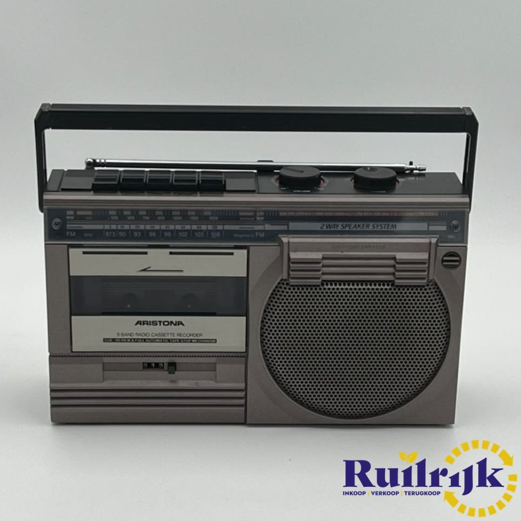 Aristona Radio 3 band Cassette Recorder speler Radio TR2723, Audio, Tv en Foto, Flex Ltd., Zo goed als nieuw, https://flex.com/contact-us