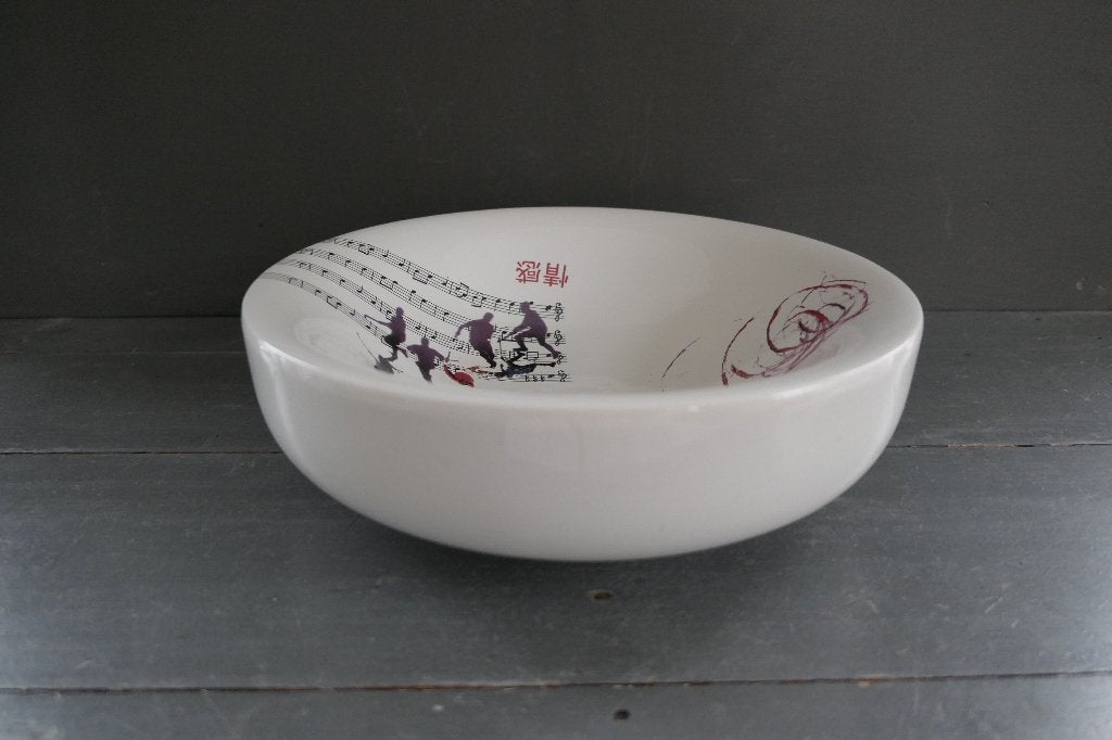 Marcel Wanders schaal 'Emotion' 2008 Olympische spelen, Porselein of Keramiek, Schaal, Verzenden, Rond