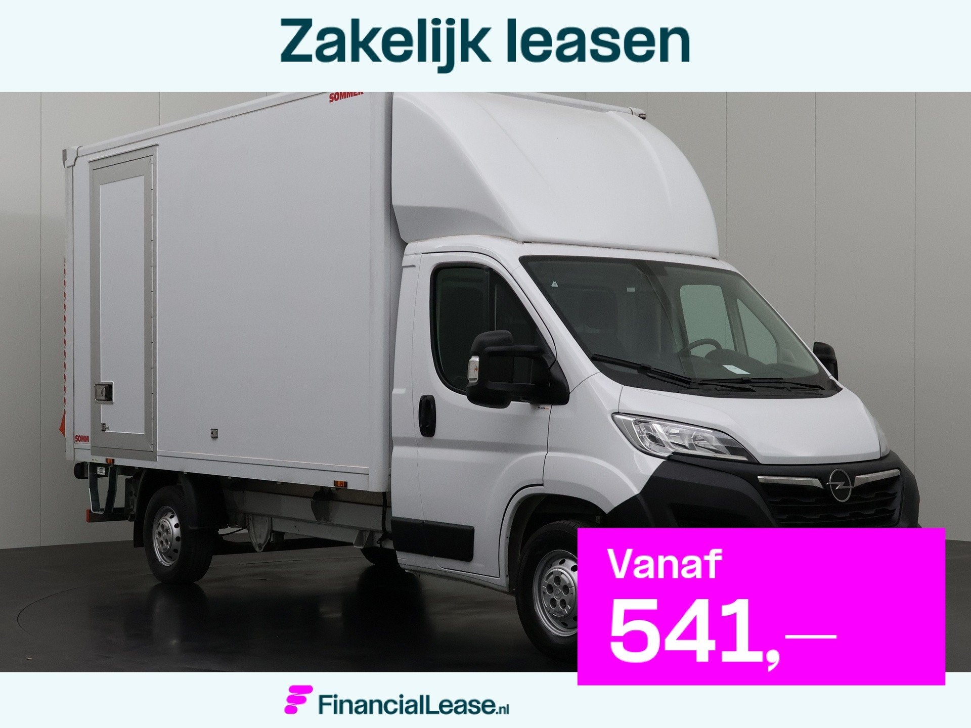 Opel Movano 140PK Bakwagen+Laadklep | Zijdeur | Dakspoiler |, Voorwielaandrijving, Stof, Gebruikt, 4 cilinders