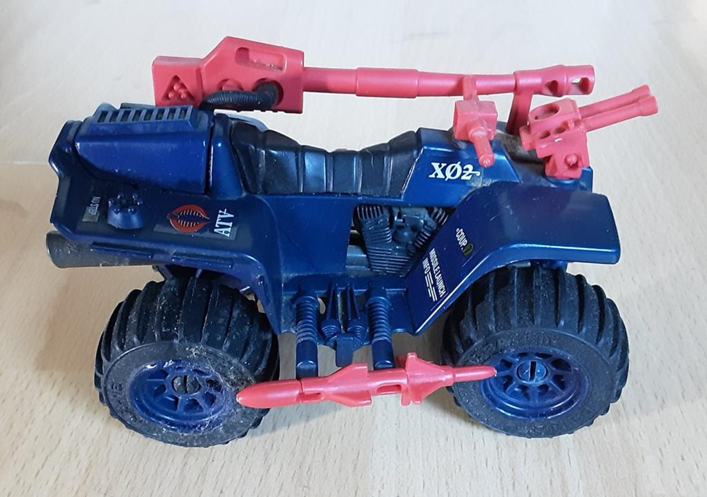 Vintage Hasbro Cobra Ferret ATV uit 1985 G.I. Joe, Ophalen of Verzenden, Gebruikt