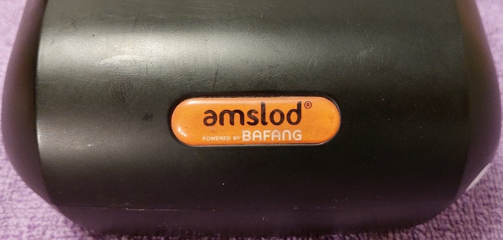 Goed als nieuw Amslod Bafang 600Wh, 3 maanden garantie=€130, Ophalen, Zo goed als nieuw