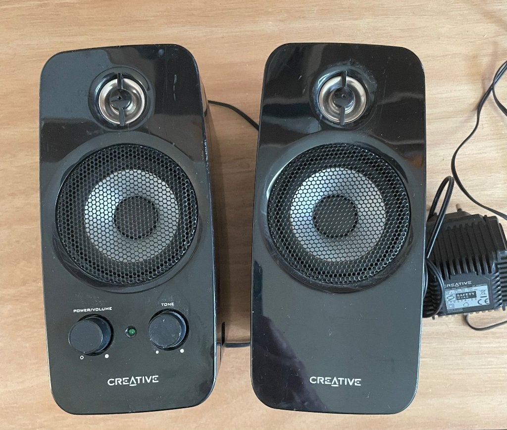 Creative Inspire T10 Luidsprekerset, Computers en Software, Pc speakers, Verzenden, Gebruikt, Creative