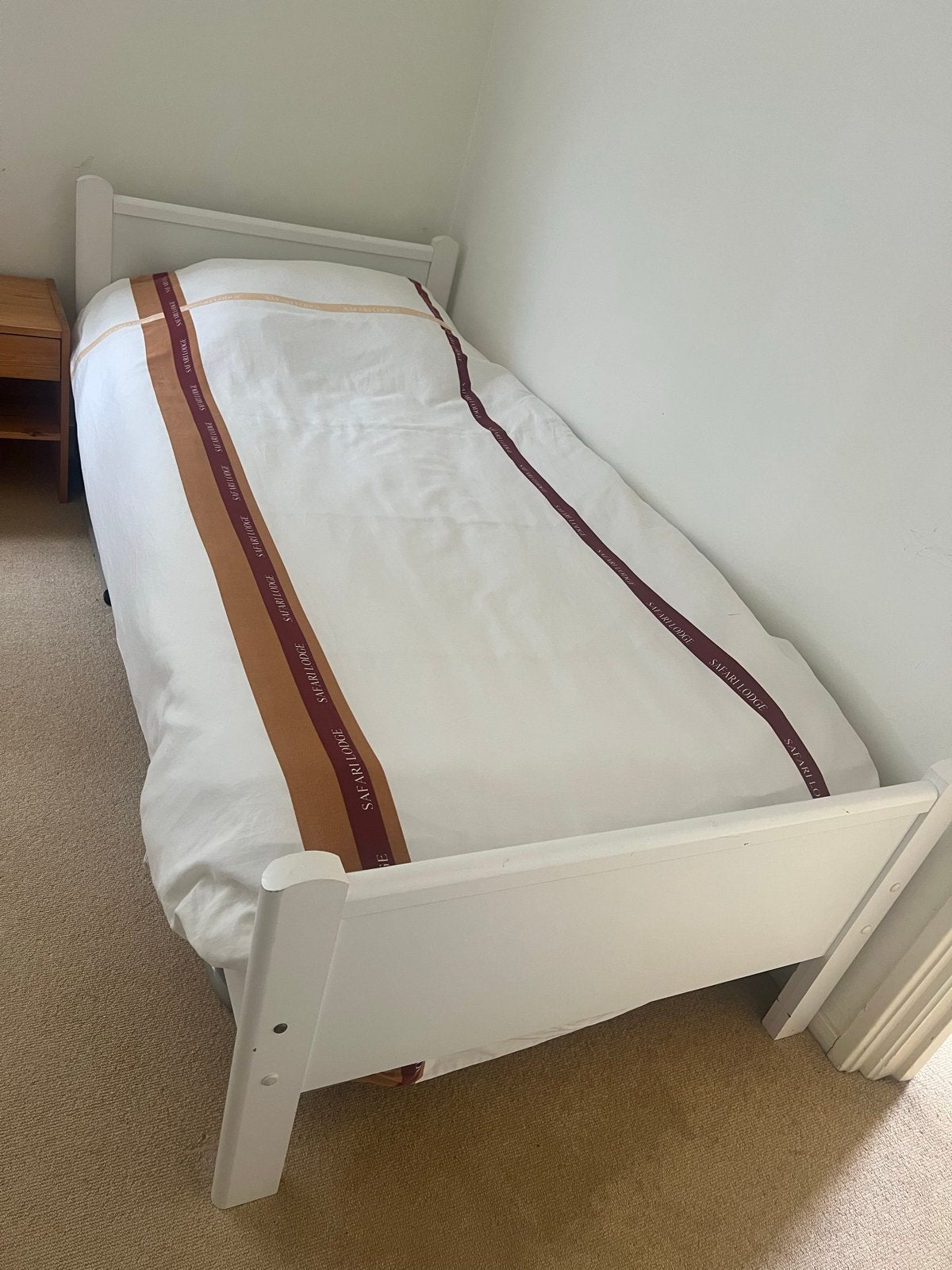 1 persoons bed verstelbare bodem met uitschuifbaar logeerbed, Ophalen, Verstelbaar, 90 cm, Eenpersoons