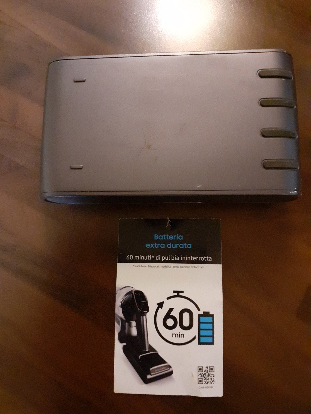 te koop zo goed als nieuwe batterij voor Samsung steelstofzu, Ophalen of Verzenden, Zo goed als nieuw