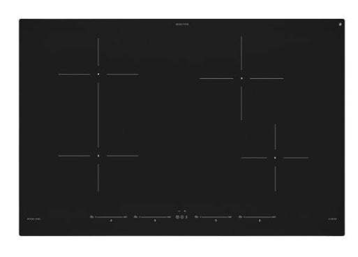 UTNAMND inductiekookplaat 500, 78 cm, Witgoed en Apparatuur, Kookplaten, Nieuw, Inbouw, Inductie, 4 kookzones, Ophalen of Verzenden