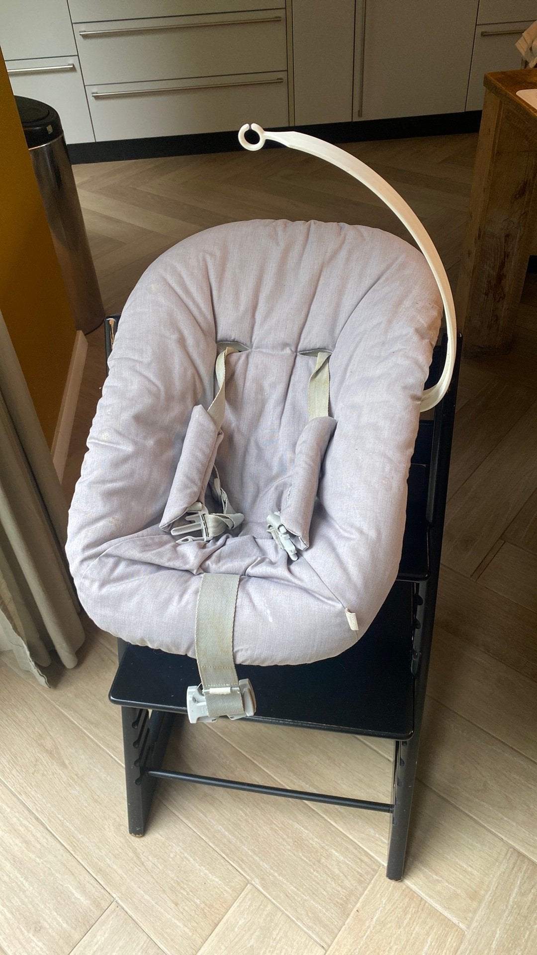 Newborn stoeltje stokke, Ophalen, Zo goed als nieuw, Overige typen