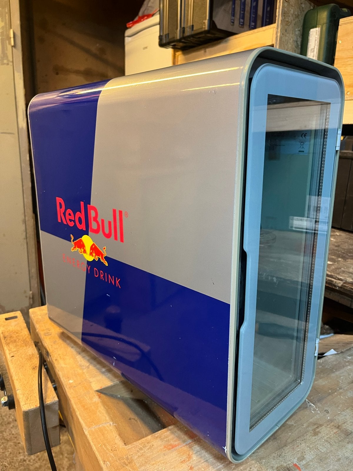 Red Bull mini koelkast - koelt snel en werkt perfect, Ophalen of Verzenden, Minder dan 75 liter, Zonder vriesvak, Gebruikt