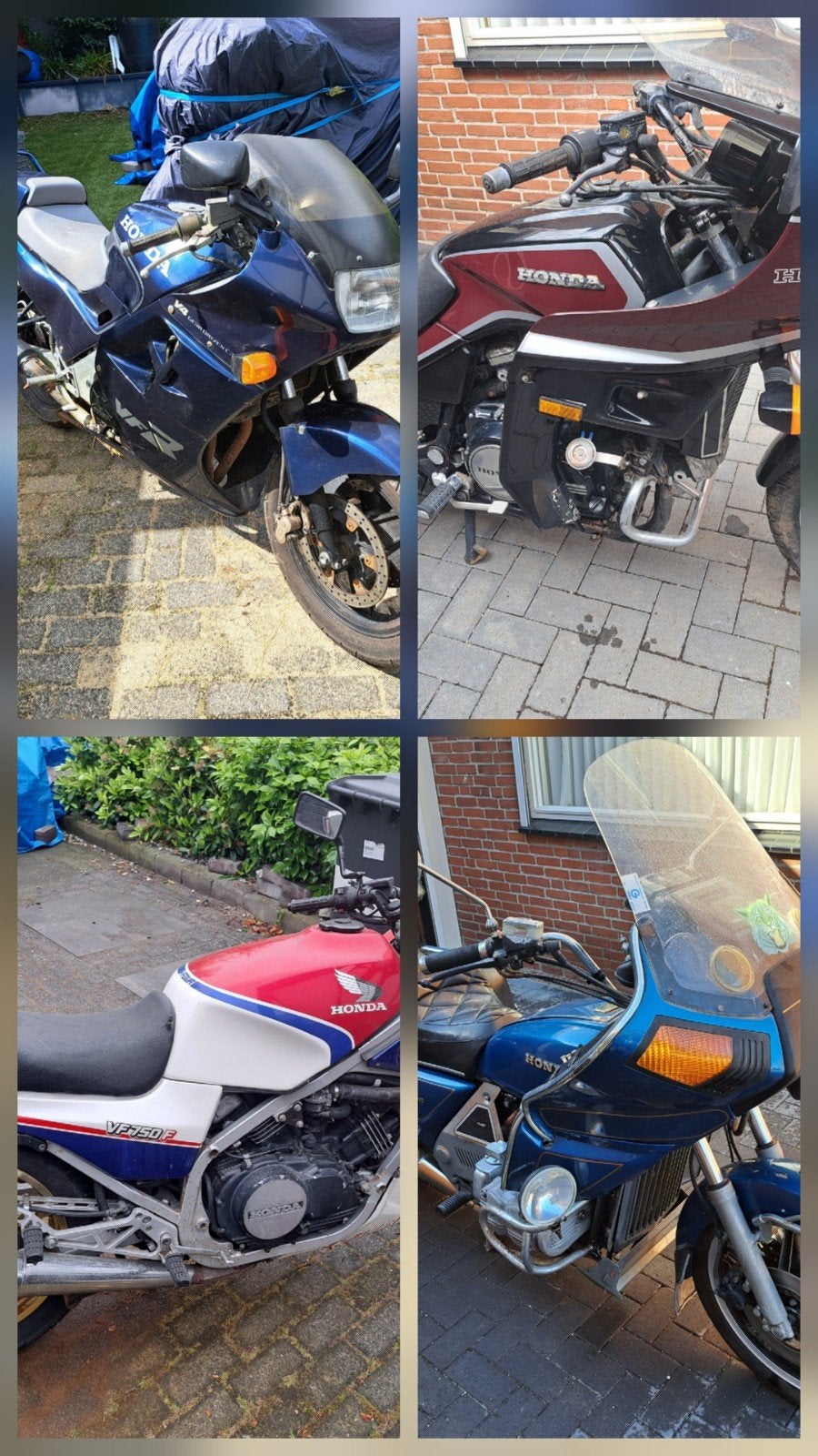 DIT WEEKEND HONDA GL VF SABRE  VFR, Ophalen