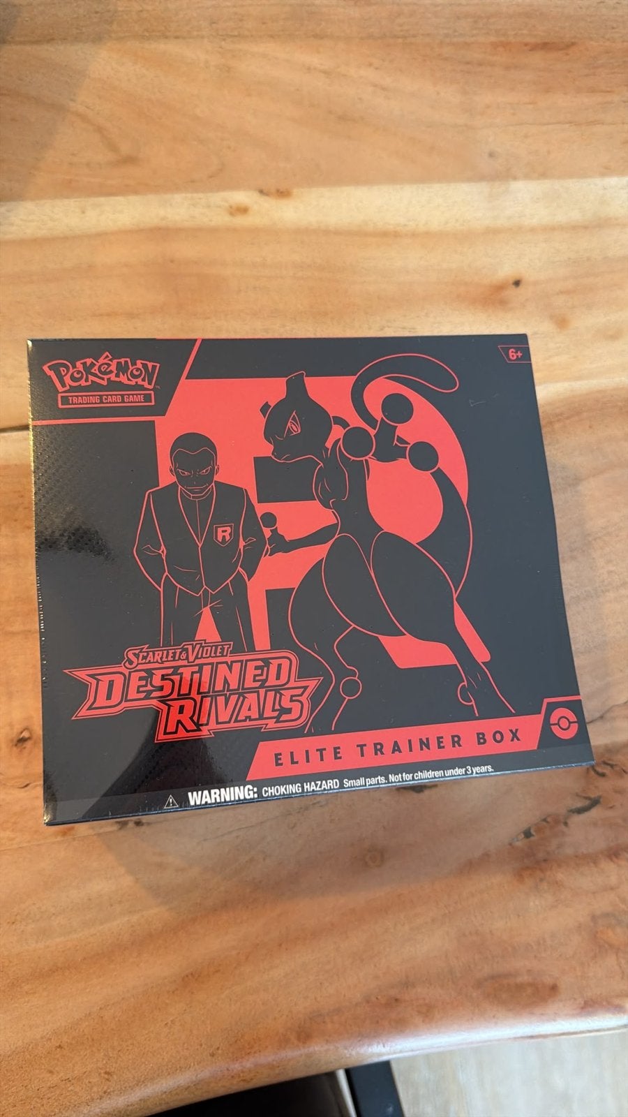 Pokémon Scarlet & Violet Destined Rivals Elite Trainer Box, Ophalen, Nieuw, Overige typen, Foil