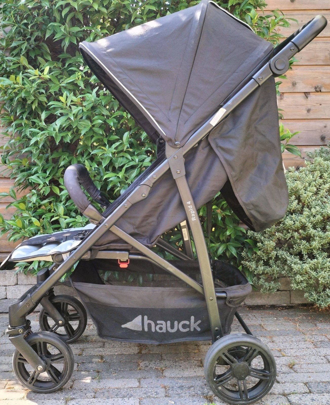 Hauck Rapid 4 kinderwagen - Zwart, Ophalen