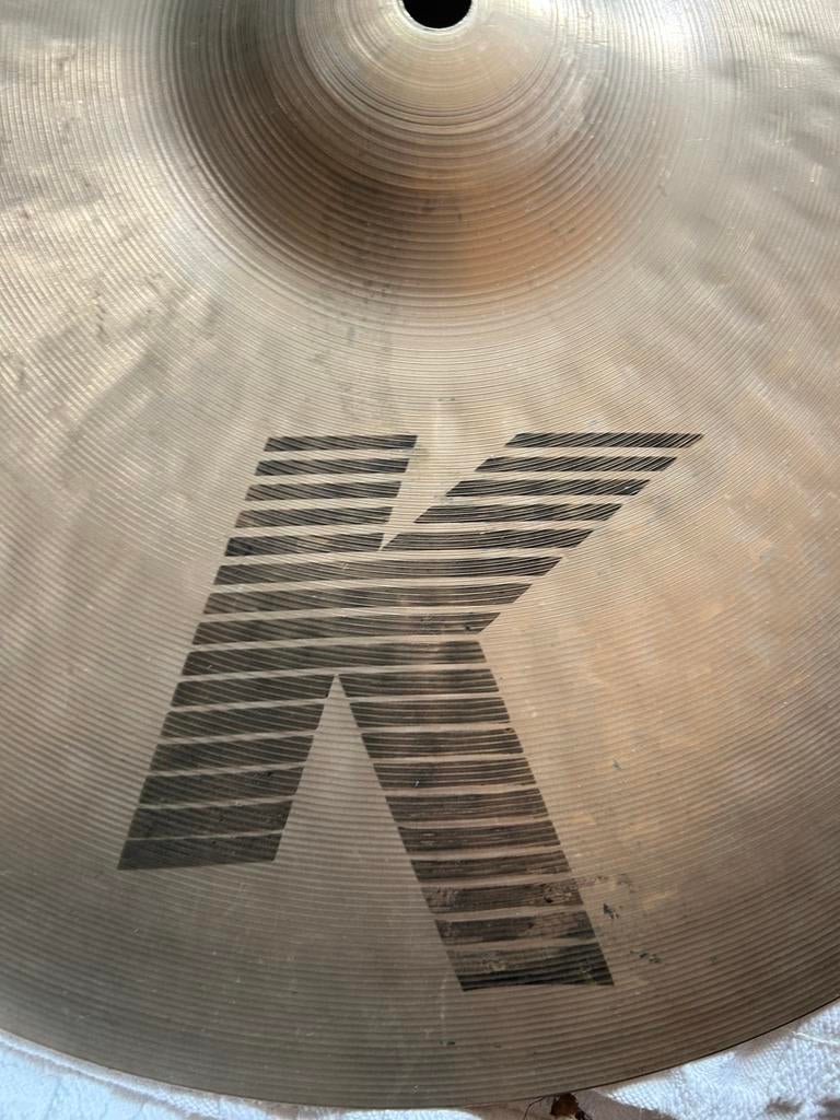 16” Zildjian K Custom Dark Crash 1997, Gebruikt, Usa, Drums of Percussie, Ophalen of Verzenden