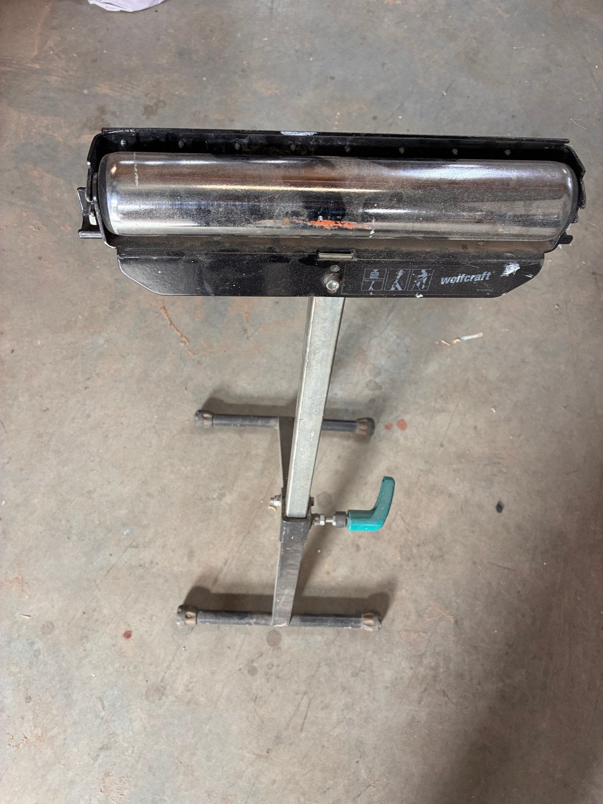 Wolfcraft Rollenbok - Handig voor lange werkstukken, Ophalen of Verzenden, Gebruikt, Overige typen, Overige merken