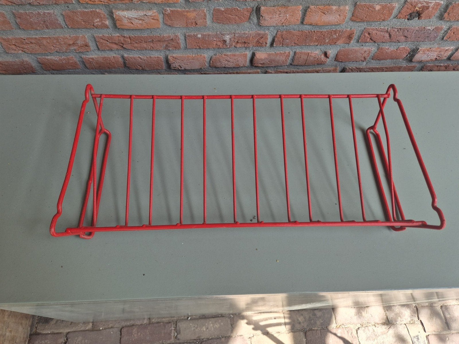 Vintage Tomado Wijnrek Sixties - 1x Rood, 3x Groen, Huis en Inrichting, Woonaccessoires | Wijnrekken, Ophalen of Verzenden, Gebruikt