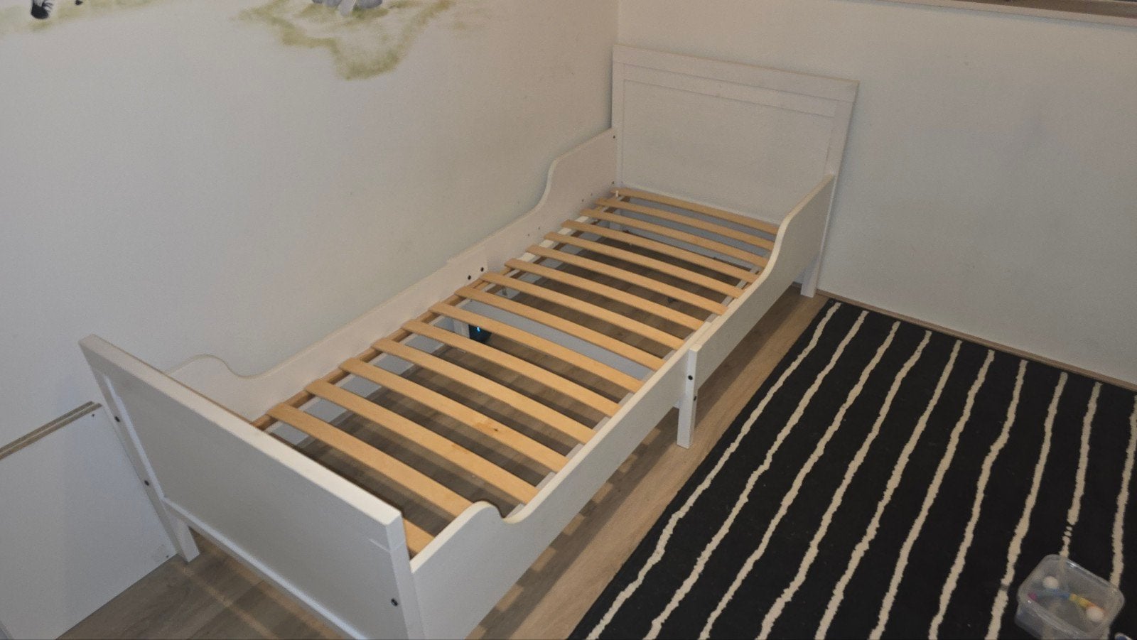 GRATIS IKEA SUNDVIK Wit kinderbed met lattenbodem, Kinderen en Baby's, Kinderkamer | Bedden, Ophalen, Gebruikt, 70 tot 85 cm, Lattenbodem