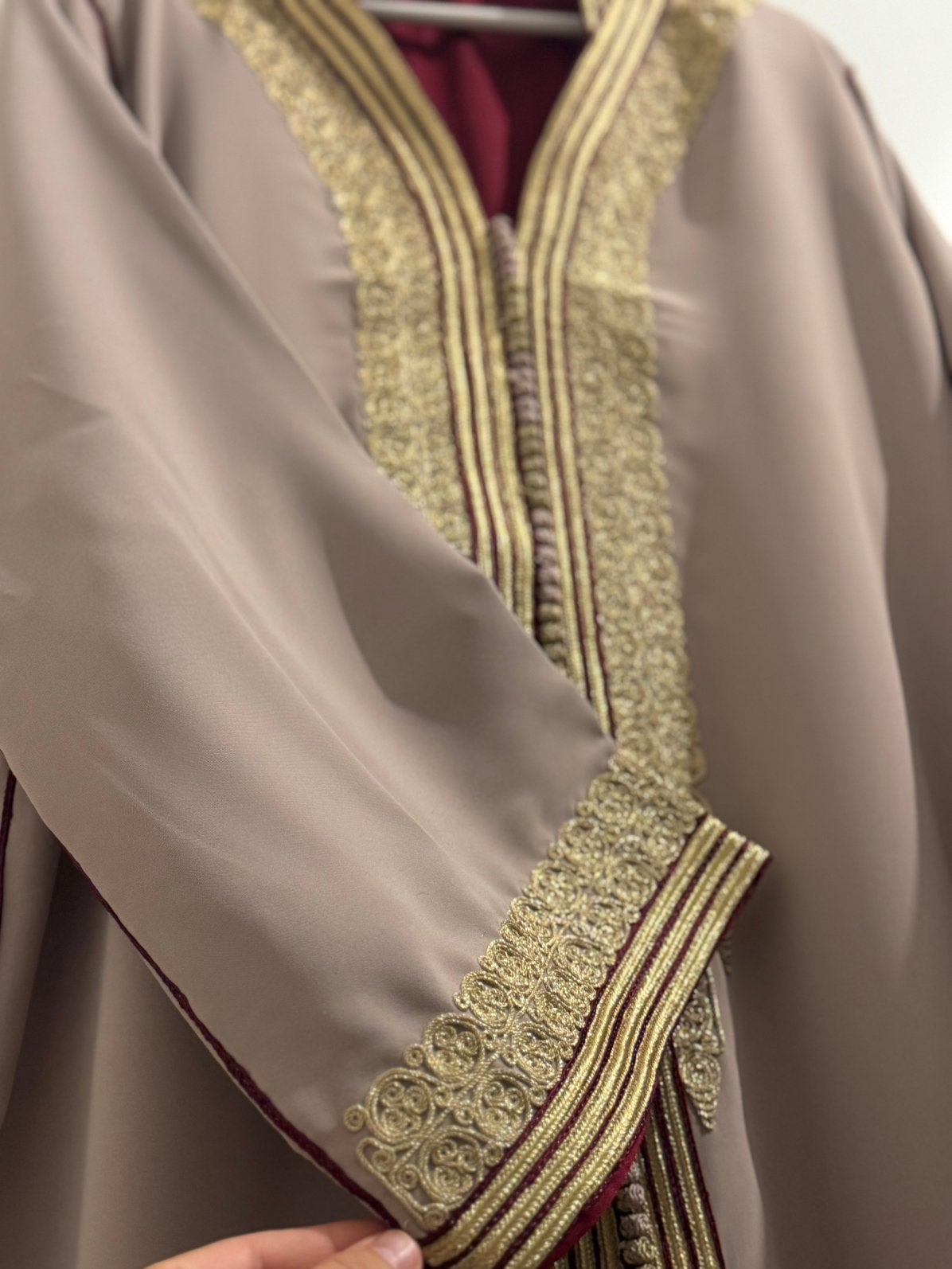 Marokkaanse kaftan / caftan, Kleding | Dames, Ophalen of Verzenden, Zo goed als nieuw, Maat 38/40 (M), Overige typen