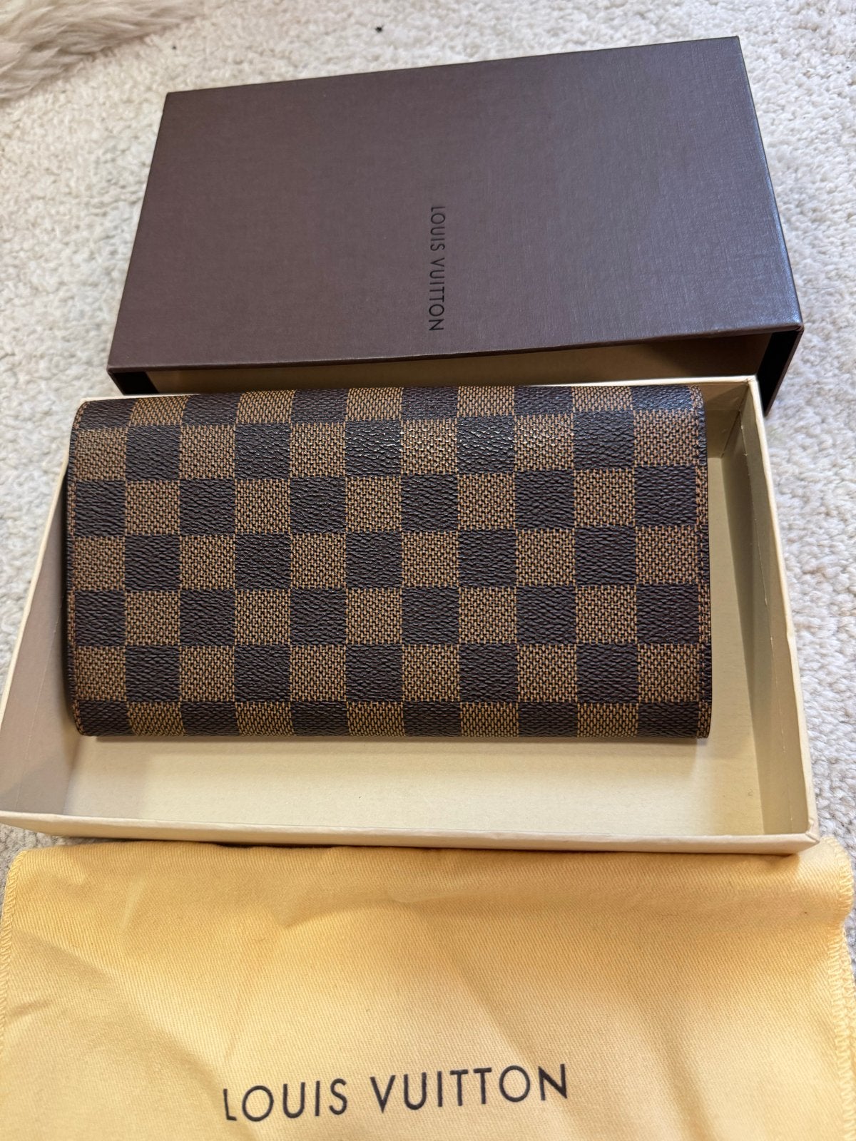 Dames schouderstas louis Vuitton en Potrmonneer, Sieraden, Tassen en Uiterlijk, Ophalen of Verzenden, Zo goed als nieuw, Bruin