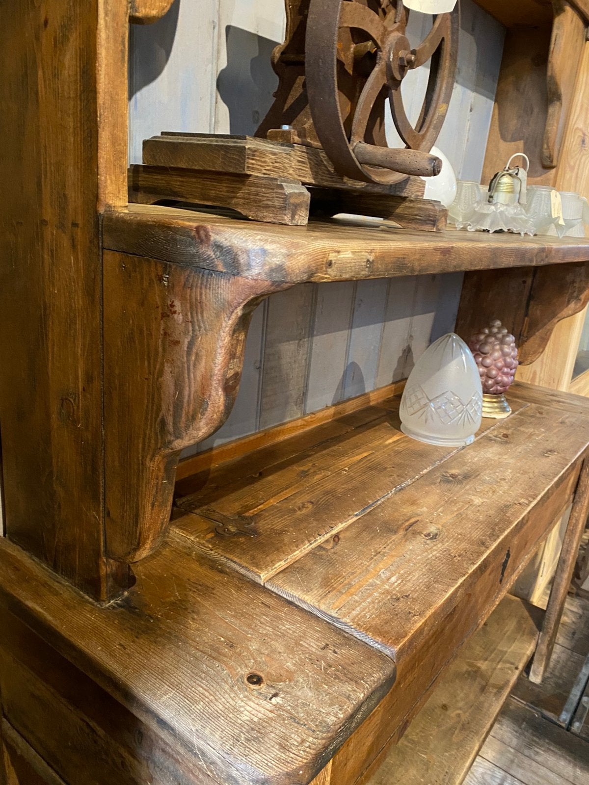 Stoere landelijke kast openkast, Ophalen