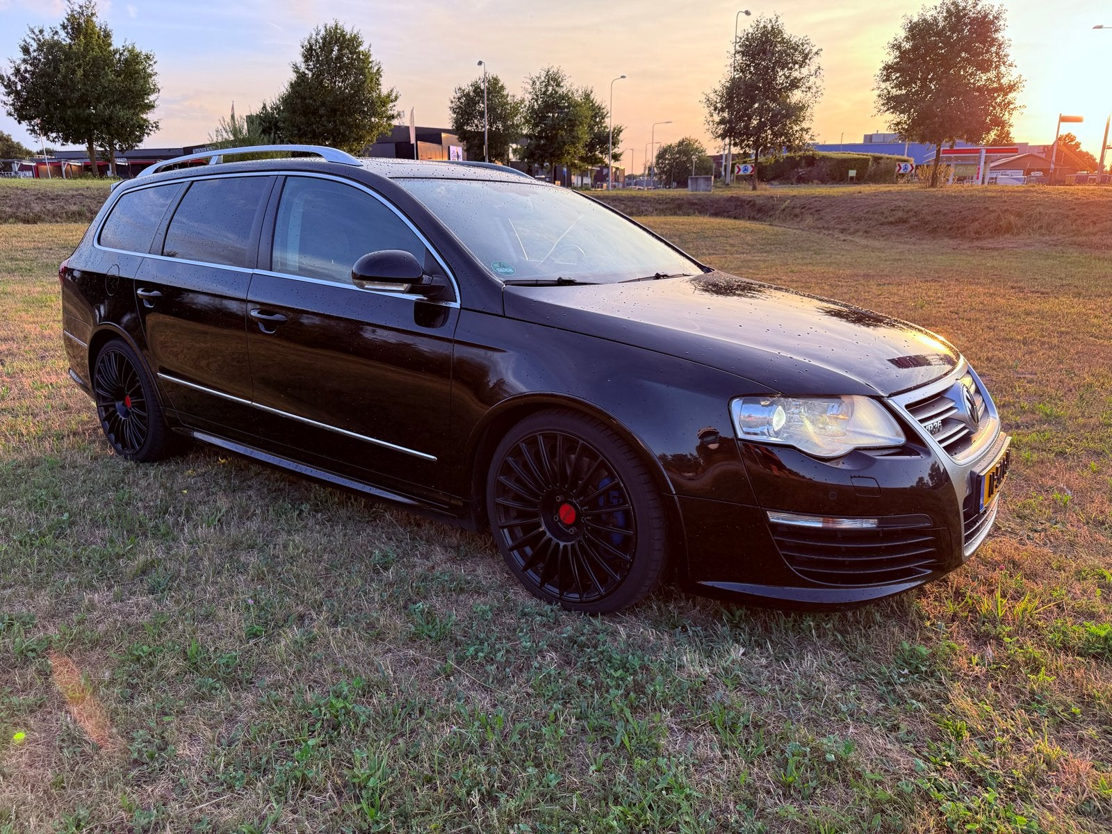 Volkswagen Passat 3.6 V6 FSI Variant 4MOTION AUT 2009 Zwart, Automaat, Lichtsensor, Zwart, Zwart