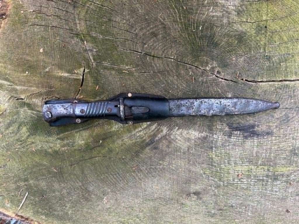 Duitse bajonet WO2, Verzamelen, Militaria | Tweede Wereldoorlog, Ophalen of Verzenden, Duitsland, Mes of Dolk