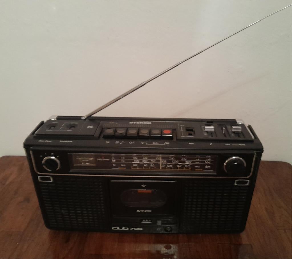 Zeldzame vintage SIEMENS CLUB-705 nieuwstaat, Audio, Tv en Foto, Radio's, Verzenden, Zo goed als nieuw